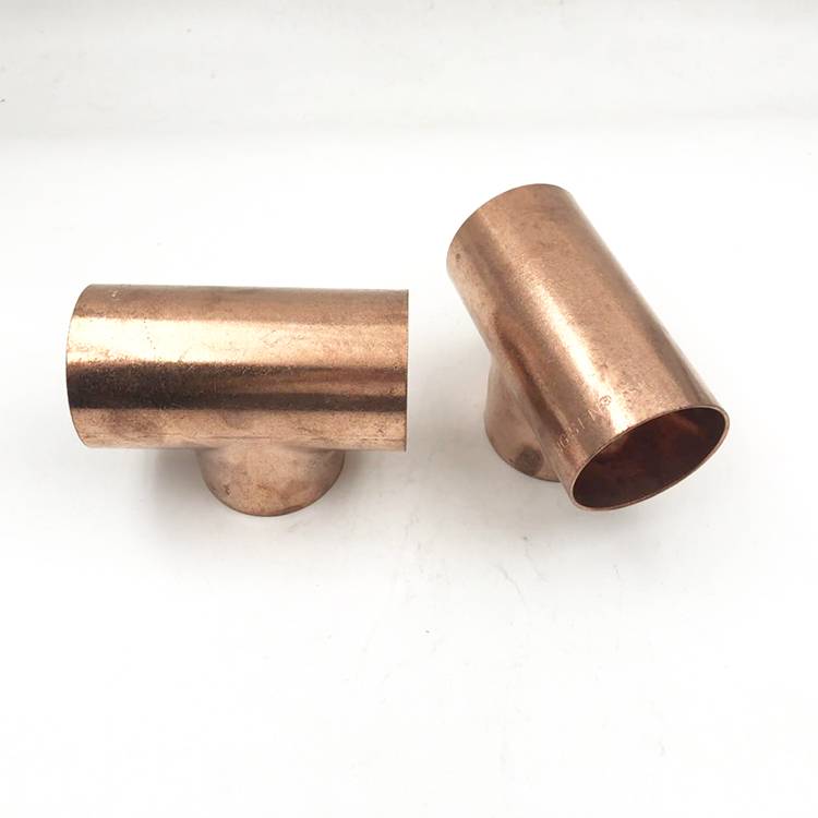 CXC 2" copper r equal  three way tee for refrigeration system